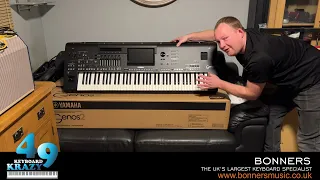 Yamaha Genos 2 Keyboard - Unboxing & Demonstration Songs