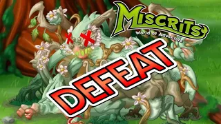 Nature Elementum Fight|Miscrits beta|#back #evolits #miscrits #bossfight