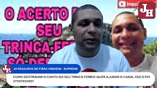 COMO DESTRAVAR O CANTO DO SEU TRINCA FERRO !