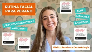 RUTINA FACIAL PARA VERANO ¿SE PUEDE USAR RETINOL? ACNÉ, MANCHAS, ANTIEDAD... RESPONDO VUESTRAS DUDAS