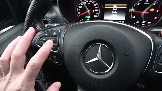 How to Enable or Disable Blind Spot Assist in Mercedes V Class W447 ( 2014 - now )