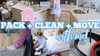 PACK, CLEAN, & MOVE WITH ME | REVEALING FUN HOME PLANS | ORGANIZING THE NEW HOUSE | Lauren Yarbrough