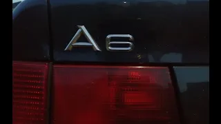 Замена задних стоек Audi A6 C4.