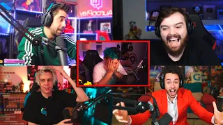 IBAI AURON RUBIUS Y GREFG REACCIONAN A LA MUERTE DE MARKILOKURAS EN SQUID GAME MINECRAFT