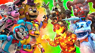 [SFM FNaF] Super Stars Vs FNAF AR