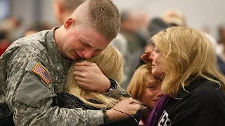 Most HEARTWARMING Military Homecoming Surprises!