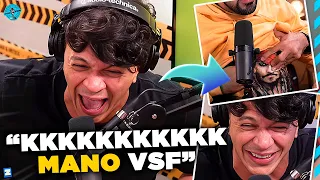 COCIELO quase MORRE de rir com JUKANALHA 🤣