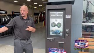 Sayville Ford Express Service Kiosk