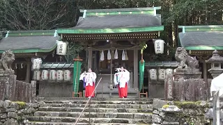 【江文神社】神楽舞(Ebumi Shrine Kyoto Japan)