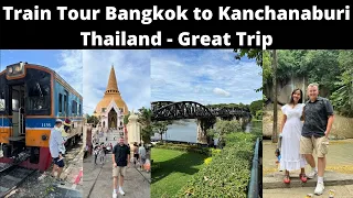 Thailand Train Tour Bangkok to Kanchanaburi Thailand on the Burma Railway