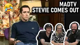 MADtv Stevie Comes Out REACTION!! | OFFICE BLOKES REACT!!