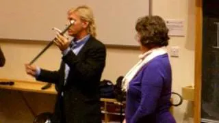 IgNobel UK Tour 2010 @ Oxford - Dan Meyer Sword-swallowing demo