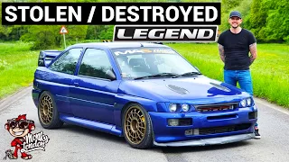 RALLY CAR VS THE STREETS! RWD SEQUENTIAL 520HP ESCORT RS COSWORTH REVIEW