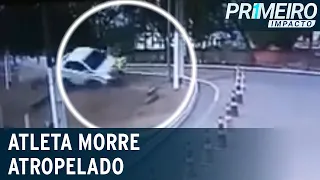 Atleta morre atropelado enquanto corria em rodovia de Maceió (AL) | Primeiro Impacto (02/03/22)