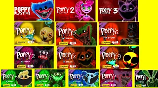 Poppy Playtime: 1,2,3,4,5,6,7,8,9,10,11,12,13,14 - Icons