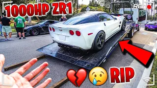 RIP ZR1 CORVETTE... *bad news*