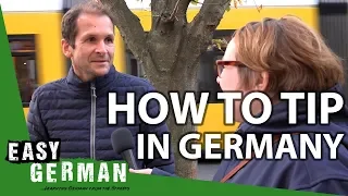 How to tip in Germany | Easy German 268