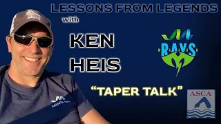 LESSONS FROM LEGENDS: Coach Ken Heis, Mason Manta Rays: Communication between Coaches & Swimmers