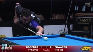 2016 US Open 8-Ball: Josh Roberts vs Matt Edwards