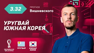 Уругвай - Южная Корея. Прогноз Вишневского