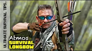 WOW! Atmos Backpack Survival Longbow - BEST Bug Out / Hunting / Archery Bow Ever? You Decide...