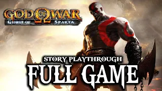 GOD OF WAR: GHOST OF SPARTA (PSP)  FULL GAME -  Gameplay Movie Walkthrough【4K UHD】