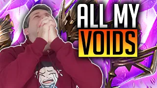 ALL MY VOID SHARDS FOR ACRIZIA! F2P 2023 | Raid: Shadow Legends