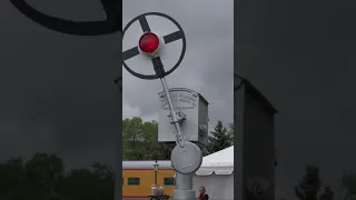 Wigwag signal at the Colorado Railroad Museum