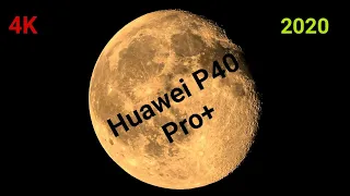 Huawei P40 Pro Moon Zoom Test | Huawei 50X Moon Zoom Test | 2020 | 4K | Space Zoom