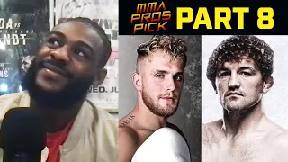 MMA Pros Pick ✅ Jake Paul vs. Ben Askren 🥊 Boxing Match - Part 8