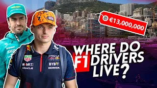 Where do F1 DRIVERS live?