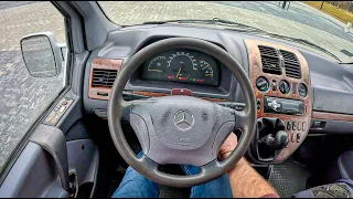 2001 Mercedes Vito W638 [2.2 CDI 150HP] |0-100| POV Test Drive #1612 Joe Black