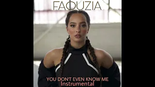 Faouzia - You Don’t Even Know Me Official Instrumental