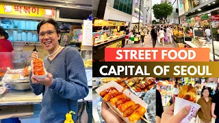 Myeongdong STREET FOOD Trip | Seoul Korea Travel Vlog