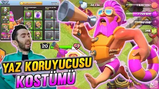 YENİ! YAZ KORUYUCUSU KOSTÜMÜ VE ÖDÜLLERİ - DEDE NAPTILAR SANA DEDE 😃 - CLASH OF CLANS