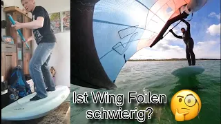 Wie schwierig ist Wing Foilen lernen?