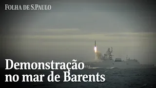 Rússia testa míssil de cruzeiro hipersônico Zircon | CENAS DA GUERRA