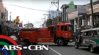 TV Patrol: Trak ng bumbero, naantala dahil sa nag-counterflow na jeepney