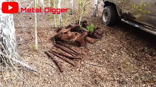 Любимые торфяники. Копаем на стоянке, не был там 3 года