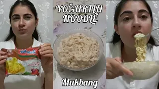 YOĞURTLU NOODLE TARİFİ ve MUKBANG