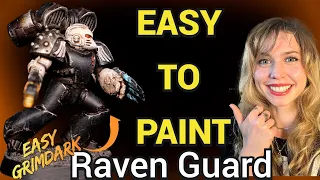 How to Paint Horus Heresy Raven Guard: EASY GRIMDARK