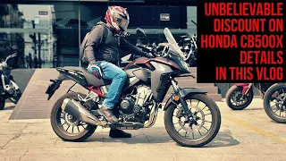 Unbelievable Discount on Honda CB500X | 2022 Model News and Changes in This Motovlog