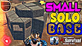 Small Solo Base Design/WallStacking - Tutorial | Last Island of Survival: Unknown 15 Days | KimKaT ✓