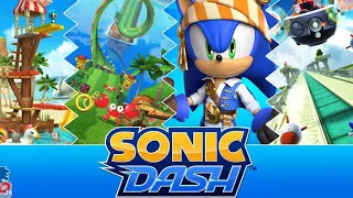 Sonic Dash 🆚 Sonicdash   - Top1 All Bosses Zazz Eggman - All  Characters Unlocked