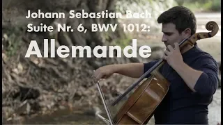 Bach - Suite No 6: Allemande - Michael Heupel