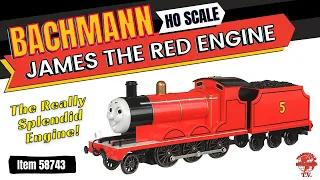 HO Scale Bachmann - Thomas & Friends "JAMES THE RED ENGINE"