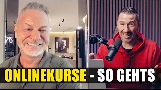 Wie man mit Onlinekursen Geld verdient (mit Dirk Kreuter)