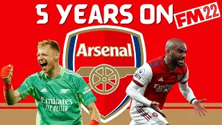 FM22 5 Years On Your Club! - Arsenal | Football Manager 2022 in the Future