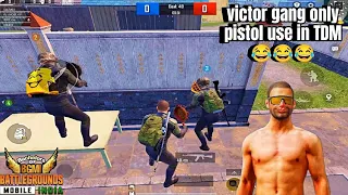 Victor Gang only pistol use in TDM | BGMI NEW UPDATE 2.7 #battlegroundsmobileindia #gaming #viral