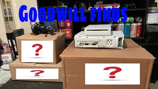 Goodwill finds big lot #2 part1